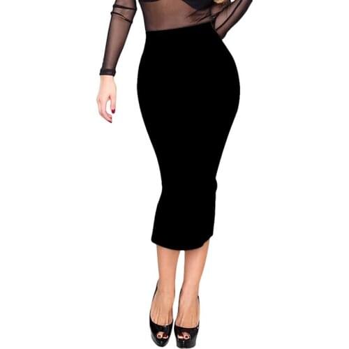 HQBORY Women's Midi Skirts