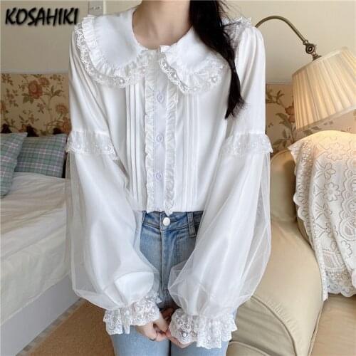 KOSAHIKI Lace Blouses