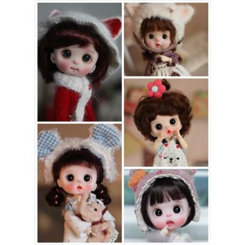 OB11 doll customization doll 1/8 BJD dolls OB doll DIY polymer clay 20191217