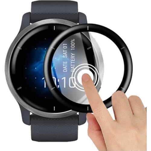 Full Coverage Soft Protective Film Cover For Garmin Venu 2 Smart Watch With Scale Screen Protector Silk Screen Film For Watch