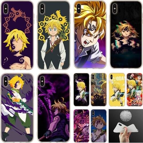 Soft Silicone Case For iPhone 12 11 Pro 7 8 6 6s Plus XR XS Max Cover Mini 5 5S SE 2020 Nanatsu no Taizai Seven Deadly Sin