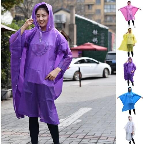 Raincoat Motorbike Electric Scooter EVA Non-disposable Rain Clothes Women Men Lightweight Rain Cape