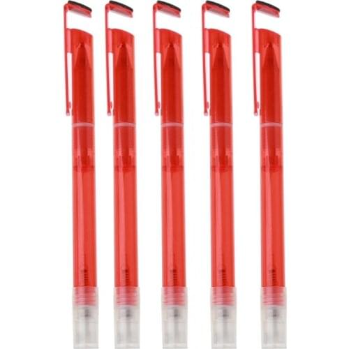 2021 New 5Pcs Portable Gel Pen 3-in-1 Spray Bottles Phone Holder Screen Cleaning Pens Kit