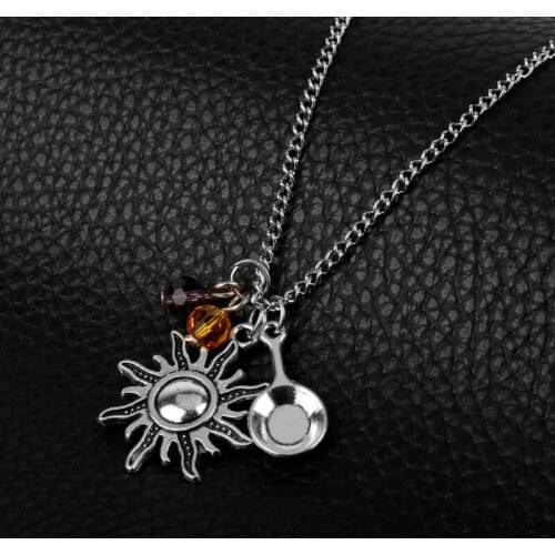 Women Choker Necklace diy Charms Jewelry Chain Sun Model Pendants Necklace (DROP SHIPPING)