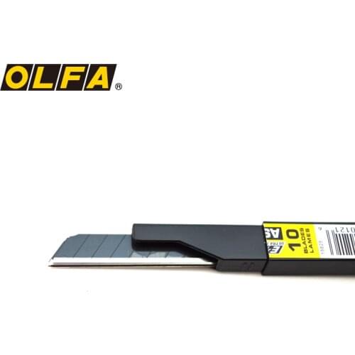 OLFA Europe imported from Japan, ABB, ASBB-10, 50 black replacement blades, 9mm sharper