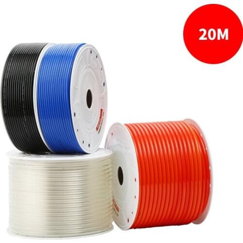 20 Meters High Pressure Lots Pneumatic Hose Pu Pipe Parts Flexible Hose Water Air Gas Compressor Soft Pipe