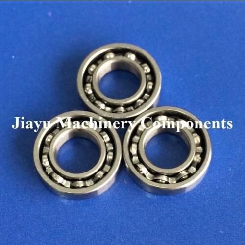 50 PCS Open Type S687 Bearings 7x14x3.5 mm Stainless Steel Ball Bearings