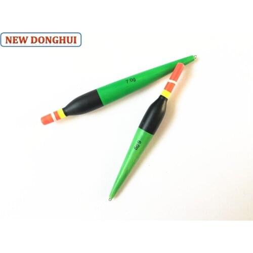 Newdonghui Assorted Balsa Float Freshwater Fishing Float Flotteur Bobber 6.0G 7.0G Model 6404 10pcs Assorted 2 sizes