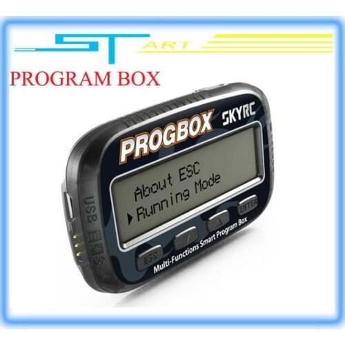 PROGRAM BOX SKYRC Programming Box Set Card ESC Setting Lipo Battery Monitor Multi-Functions for RC Hobby Model