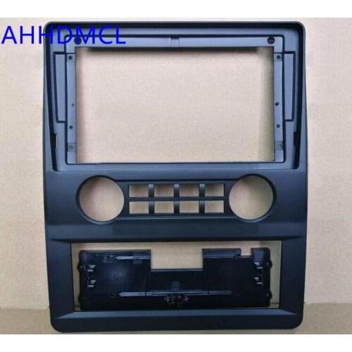 Car Fascia Navigation Dash Frame Kit For 9" Android Multimedia Player For Foton View G7 G9 2014 2015 2016 2017 ~2019 Traveller