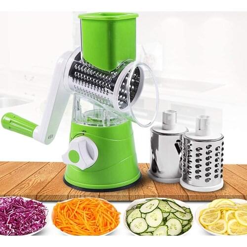 Manual Vegetable Cutter Slicer Multifunctional Round Mandoline Slicer Potato Cheese Kitchen Gadgets Kitchen Accessories