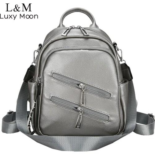 2021 Retro Backpack Women Solid Simple Travel Rucksack Small School Bag For Teenager Girls High Quality Sac A Dos Femme X523H