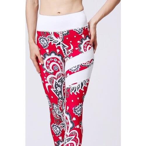 High Elastic Fitness Sport Leggings Tights Patch Workout Women Trousers Seamless Leggings Fitness Sportswear Yoga Pants