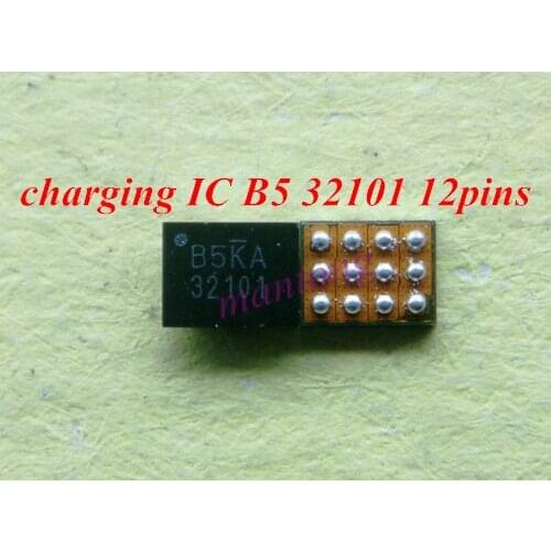 10pcs/lot for Samsung S6 G9200 charging IC B5 32101 12pins