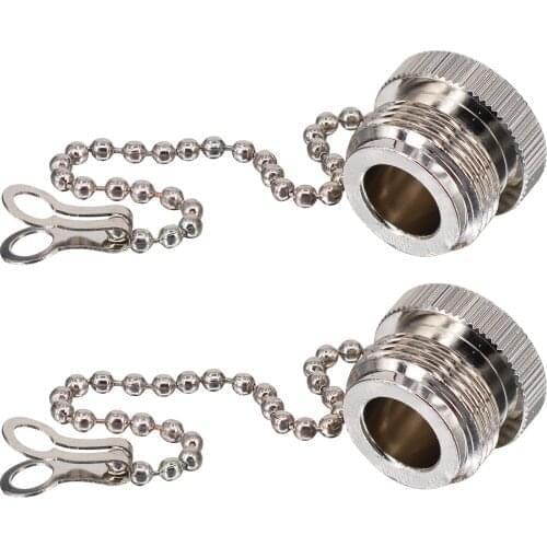 10 Pieces N Male UHF PL259 Male Resistor RF coaxial Terminator Dust Cap Protective Cover Dust Cap