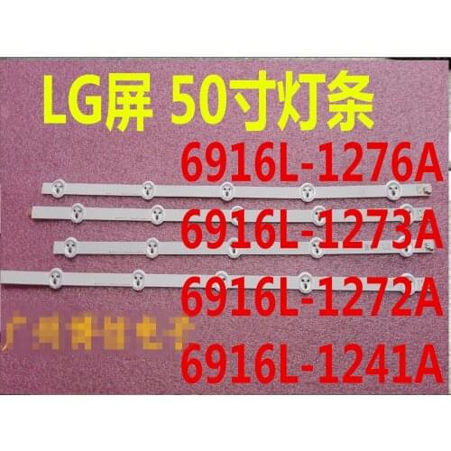 100% original 24PCS(6*R1 6*L1 6*R2 6*L2) LED Backlights for 6916L-1273A 6916L-1241A 6916L-1276A 6916L-1272A LG 50LN5400