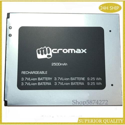 10pcs 2500mAh 9.25Wh V0277515 Battery For micromax S/N:V027751504300022446 1ICP4/74/93 new Li-ion bateria Li-Polymer Battery