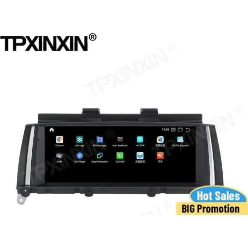 Carplay Car Radio Stereo Receiver Android 10 For BMW X3 X4 F25 F26 2014 2015 2016 GPS Navigation Player Audio Recorder Head Unit