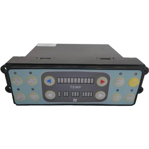 For Sany SY60 65 75-8 Air Conditioning Controller Panel Switch XCMG Xia Gong Crane Takeuchi Excavator Parts