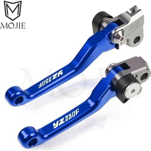 For YAMAHA CYZ 250F 250 YZ250 F 2001-2006 2007-2008 2009-2018 Motocross CNC Pivot Brake Clutch Levers Dirt Bike Motorbike