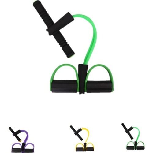 FitneFitness Resistance Bands Latex Pedal Exerciser Sit-up Pull Rope Expander Elastic Bands Yoga equipment Pilates Workout
