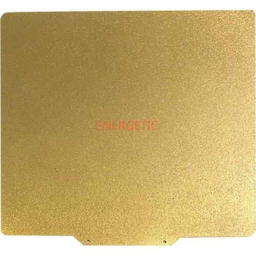 FLEXBED New upgrade 310x310mm CR-10 Hotbed,One side Textured PEI Power-coated Spring Steel Sheet Build Plate for 3D Printer part