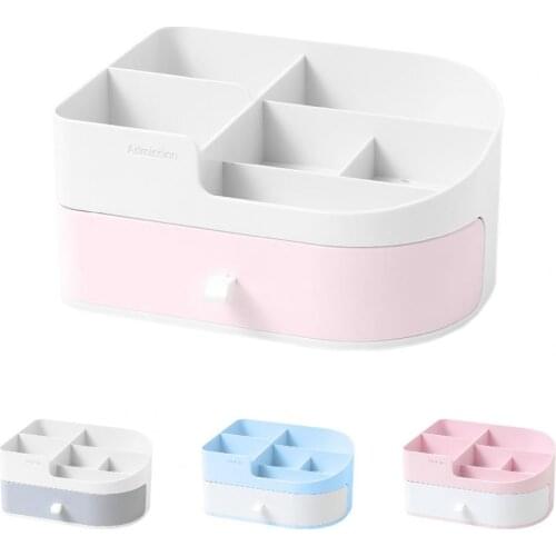Cosmetic Storage Box Fashion Nice-looking Dustproof Cosmetic Storage Case Products Drawer Organizer Bathroom Storage Organizatio