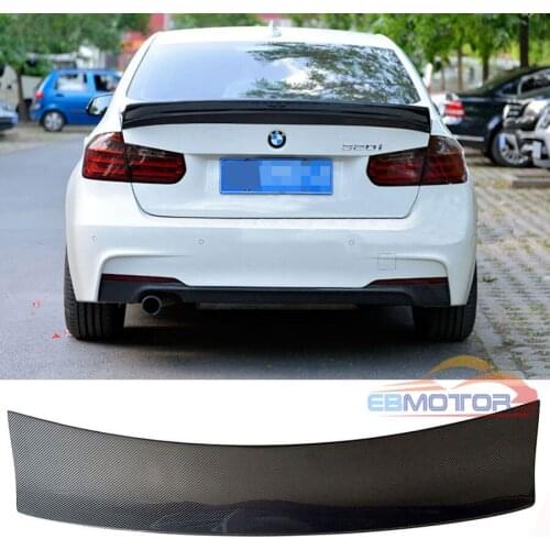 LB PERFORMANCE STYLE REAL CARBON FIBER REAR SPOILER FOR BMW 3-SERIES F30 F35 F80 M3 2011UP B290
