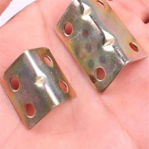 Furniture Hardware Bracket Angle Iron Furniture Connector Cupboard Galvanized Right Angle Bracket