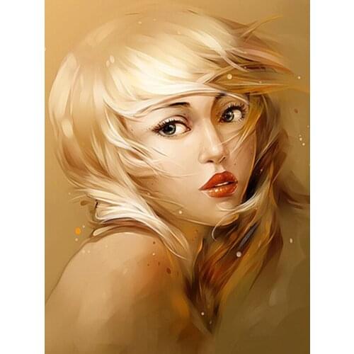 Diamond painting 5D kit set Full square wall stickers Cuadros haft diamentowy Cross stitch Cartoon woman art Mosaic animal Fairy