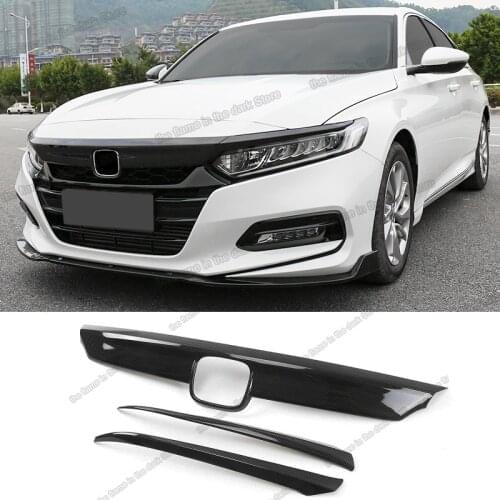 Lsrtw2017 Car Front Engine Head Logo Decoration Trim for Honda Accord 10th 2018 2019 2021 Accessories Auto Part Styling