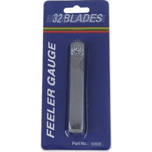 Hot New 32pcs 0.04-0.88mm Range Finder Feeler Gauge Valve Teaching Feeler Reading Measuring Tools