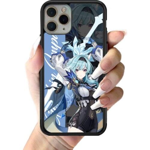 Genshin Impact Eula Phone Case for iPhone 12 mini 11 pro XS Max X XR 6 7 8 plus SE20 High quality TPU silicon cover