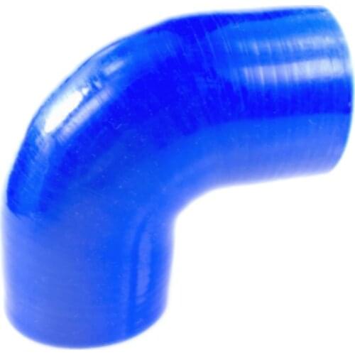 RO-GEJA 90 degrees Reducer Silicone Elbow Hose45 51 57 63 70 76MM Rubber Joiner Bend Tube for BMW Toyota Cold Air Intake Hose