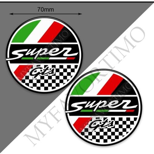 SUPER For PIAGGIO VESPA GTS GTS300 Sport Decal Stickers Emblem Badge Logo Motorcycle Body Shell