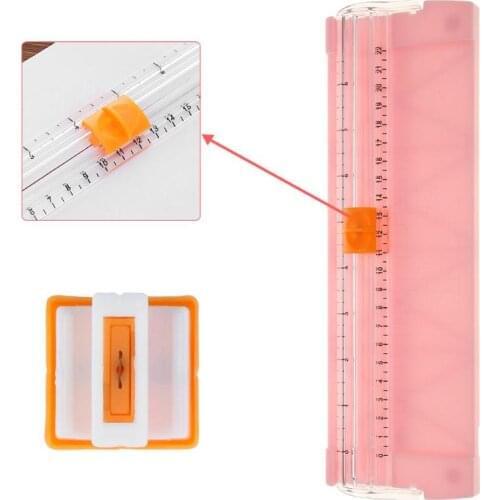 1PC Triple Track Paper Trimmer Blades for Photo Paper Cutter Guillotine Card Trimmer Ruler Home Office Mini Paper Cutter