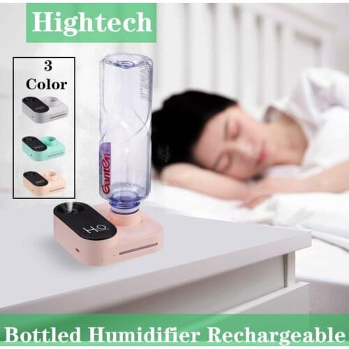 Usb Rechargeable Humidifier Portable Mini Home Office Desktop Silent Spray Bottled Water Humidifier