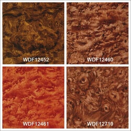 WW018 Decorative Material 1x50m pva wood pattern water transfer printing film water transfer printing film