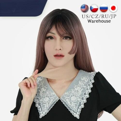 Crossdressing Silicone May Mask Women Mask For Crossdresser Cosplay Costumes Male To Female Transgender Shemale
