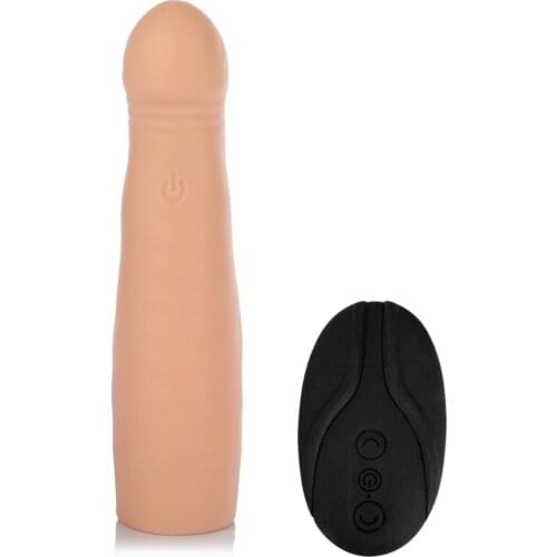 10 Frequency Male Penis Extender Dildo Vibrator Penis Enlargement Sleeve Masturbator G-Spot Vibrator Sex Toys for Men Gay Adults