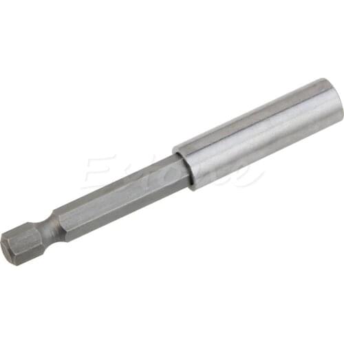 2020 New Hot 75mm 1/4 Hex Quick Release Magnetic Screwdriver Extension Bit Holder