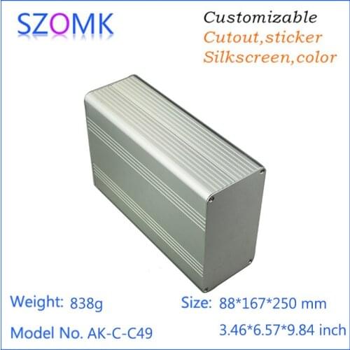 4 pcs a lot DIY Electrical Junction Box Case for Electronics Design PCB Hardware Device Iron iron housing 88*167*250mm