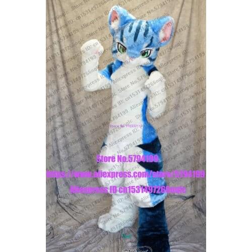 Customized Available REAL PHOTO WHITE CAT h6 full sets husky dog Suit fursuit Costume fox Party Fancy Dress Carnival Gift