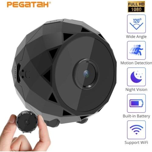 Full hd 1080p IP mini camera WiFi Video recorder Remote Monitor Night Vision Wireless Micro camera Home Security Camcorder