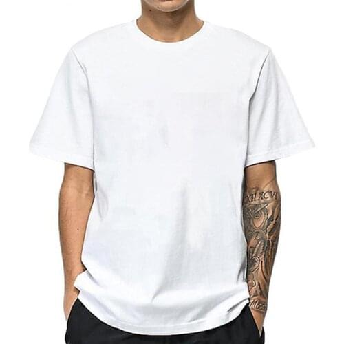 Man Tshirt Summer White T Shirts Oversized T-shirts Harajuku Comfortable Casual Tee Shirt Men Tops Clothes Mens Short Sleeve
