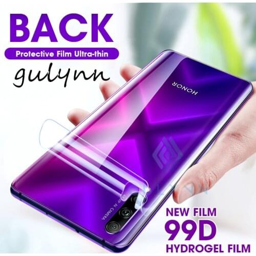 99D Full Cover Real Hydrogel Film For Huawei P30 40 Mate 30 Pro Back Screen Protector For Honor 9X 20 20i Lite 20Pro Soft Film