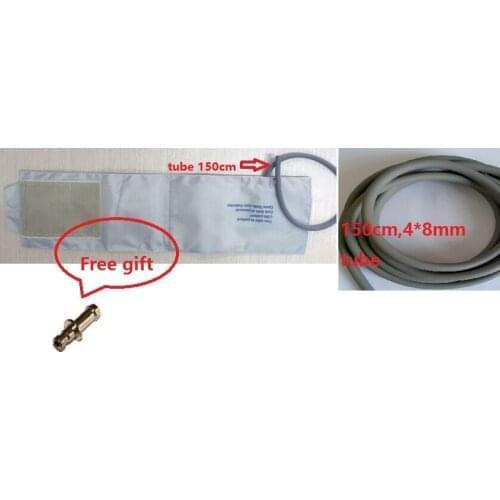 For adult blood pressure cuffs single tube tube Lengthen the trachea 150cm Repeated use of blood pressure cuff