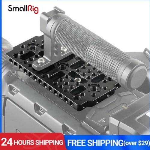 SmallRig Cheese Plate Multi-purpose Switching Plate With 1/4 3/8 Arri Threading Holes For Blackmagic URSA Mini Camera - 1681