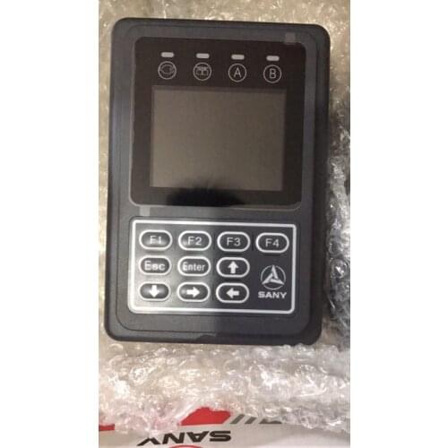 SY Excavator monitor for Sany replacement spare parts English LCD display panel and Solenoid