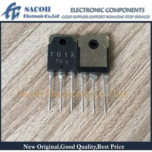 Free shipping 10Pcs T01A T01 TO-3P Power transistor